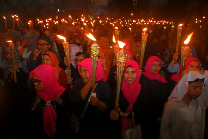Dancing Shadows and Sacred Flames: How Medieval Light Transforms Ludlow's Christmas Nights